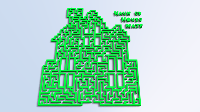 maze 22 Model 3D .c4d .max .obj .3ds .fbx .stl .blend 