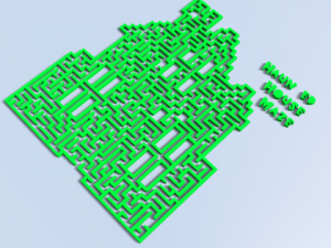 maze 22 Model 3D