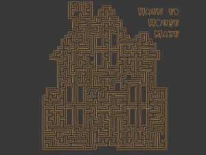 maze 22 3D Model