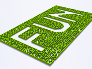 maze 23 Modelo 3D