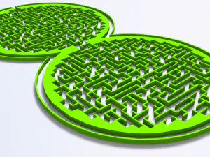 maze 24 3D Model