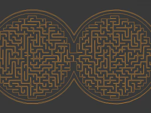 maze 24 3D Model