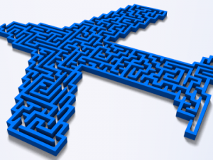 maze 25 Modèle 3D