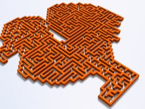 maze 26 3D Model