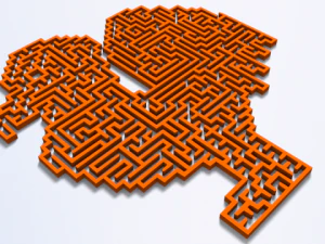labyrinthe 26 Modèle 3D
