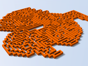 maze 26 3D 모델
