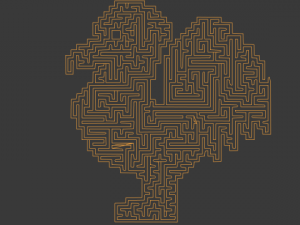 maze 26 3D 모델