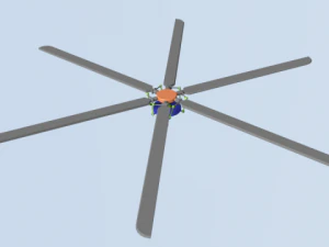 ostrze samolotu Model 3D