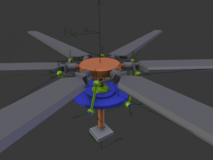 aircraft blade Modello 3D
