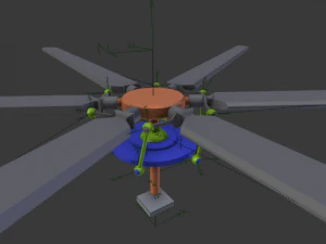 aircraft blade 3D Model