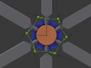 aircraft blade 3D Model