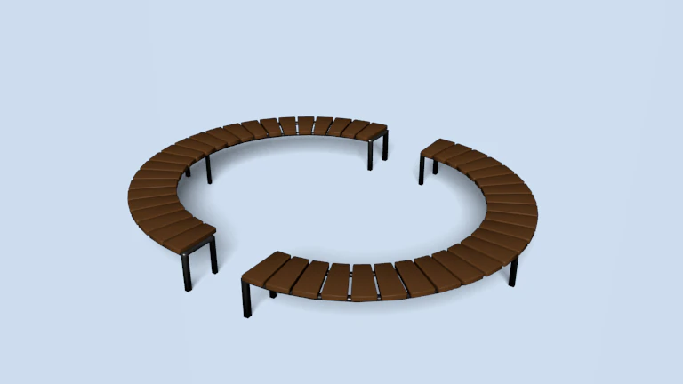 banco Modelo 3D .c4d .max .obj .3ds .fbx .stl .blend 