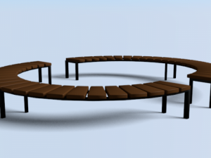 banck Modello 3D