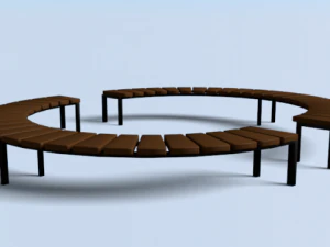 banco Modelo 3D