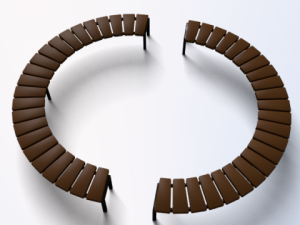 banck Modello 3D