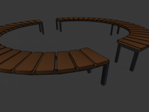 banck Modello 3D