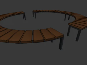banco Modelo 3D