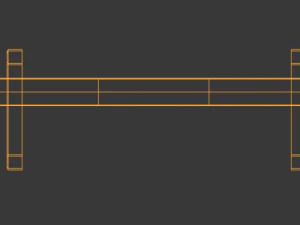 simple banck 3D Model