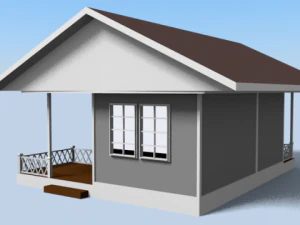 simple house 3D Model