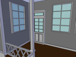 simple house 3D Model