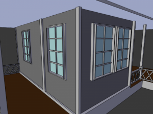 simple house Modelo 3D