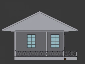 simple house 3D Model