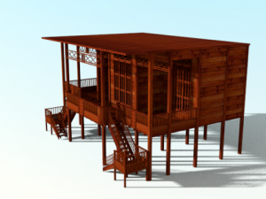 cottage 3D Model