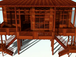 cottage 3D Model