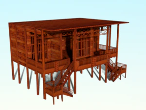 cottage 3D Model
