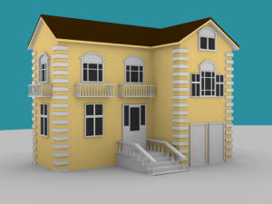 simple house 3D Model