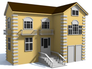 simple house 3D Model