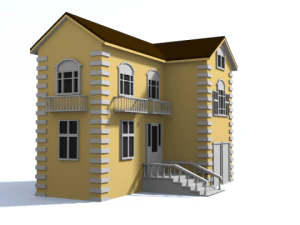 simple house 3D Model