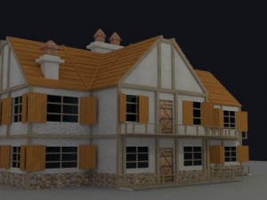 house Modèle 3D