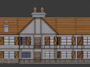 house 3D 模型