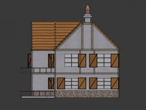 house 3D 模型