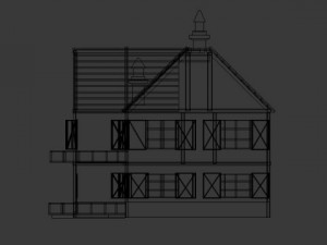 house 3D 模型