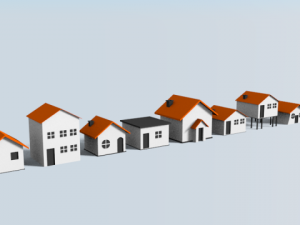 cartoon house 3D Model