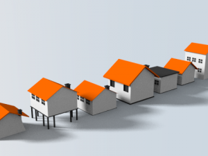 cartoon house 3D-Modell