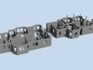 house wall 3D Model
