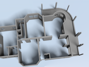 house wall 3D Модель