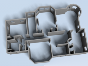 house wall 3D Модель