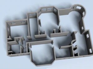 house wall 3D Model
