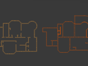house wall 3D Модель