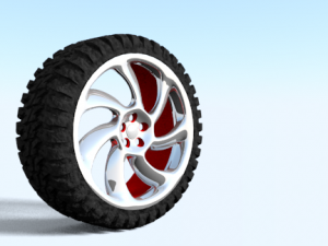 wheel 3D 模型