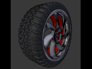 wheel 3D Model