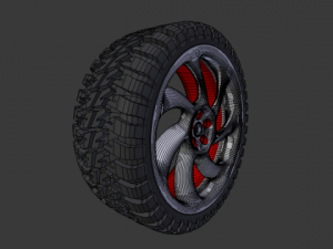 wheel 3D 模型