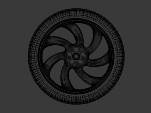 wheel 3D 模型