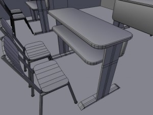 room clas Model 3D