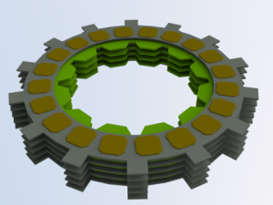 clutch 3D 模型