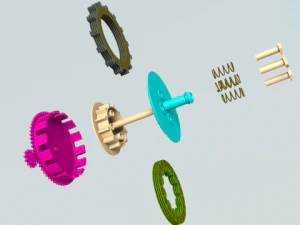 clutch 3D Model